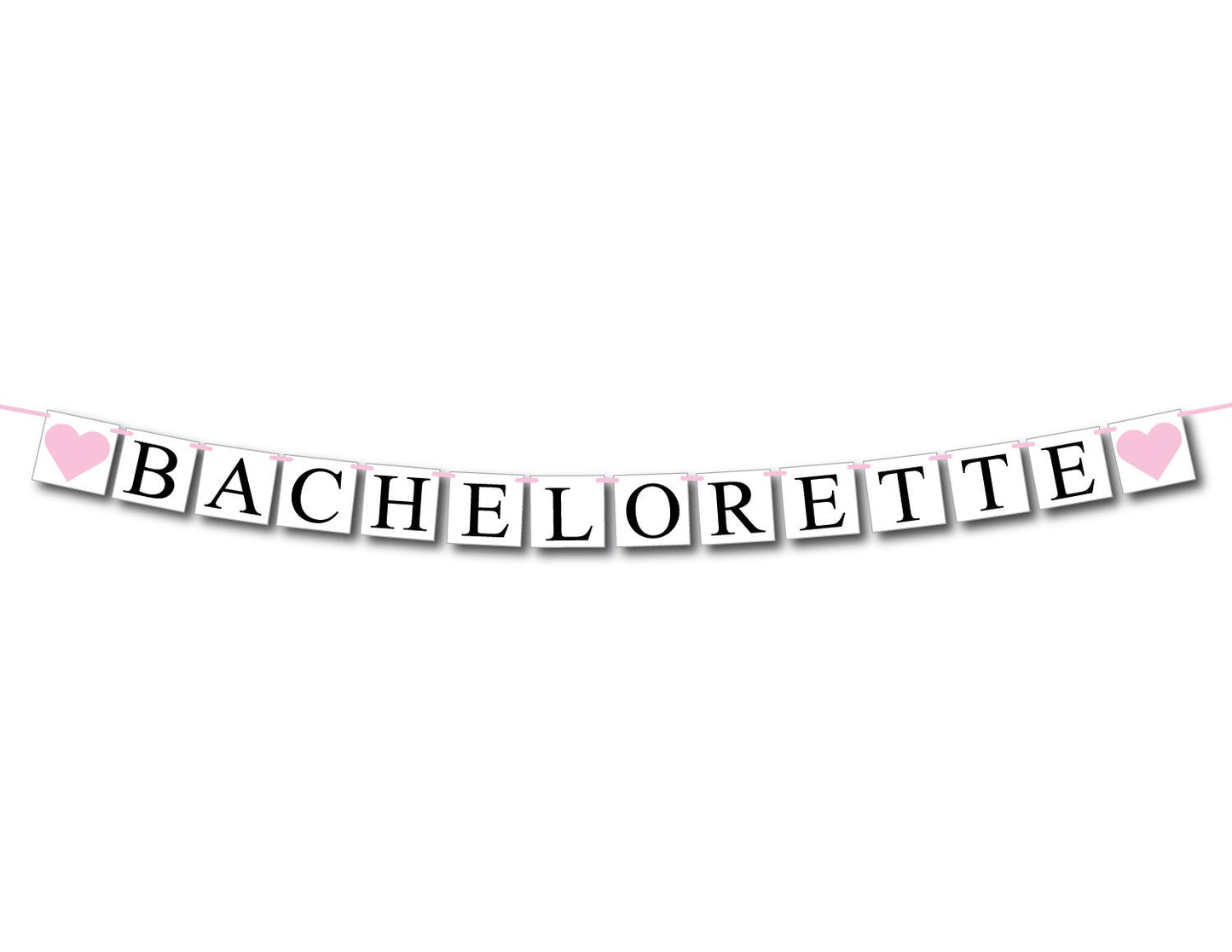 bachelorette banner - bridal shower decorations