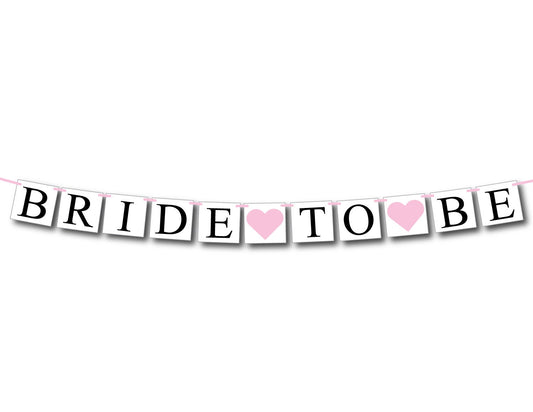 bride to be banner - 