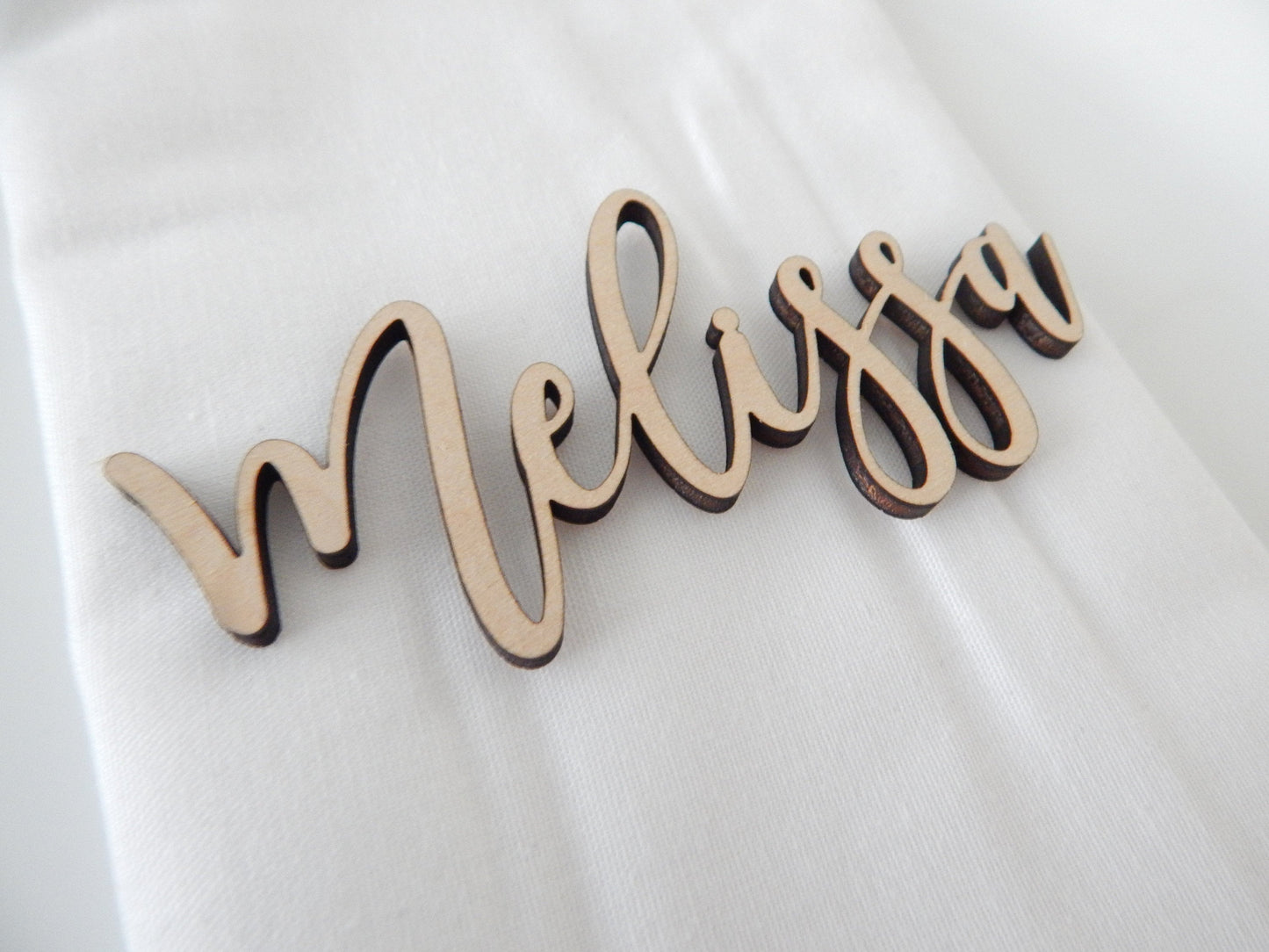 laser cut names