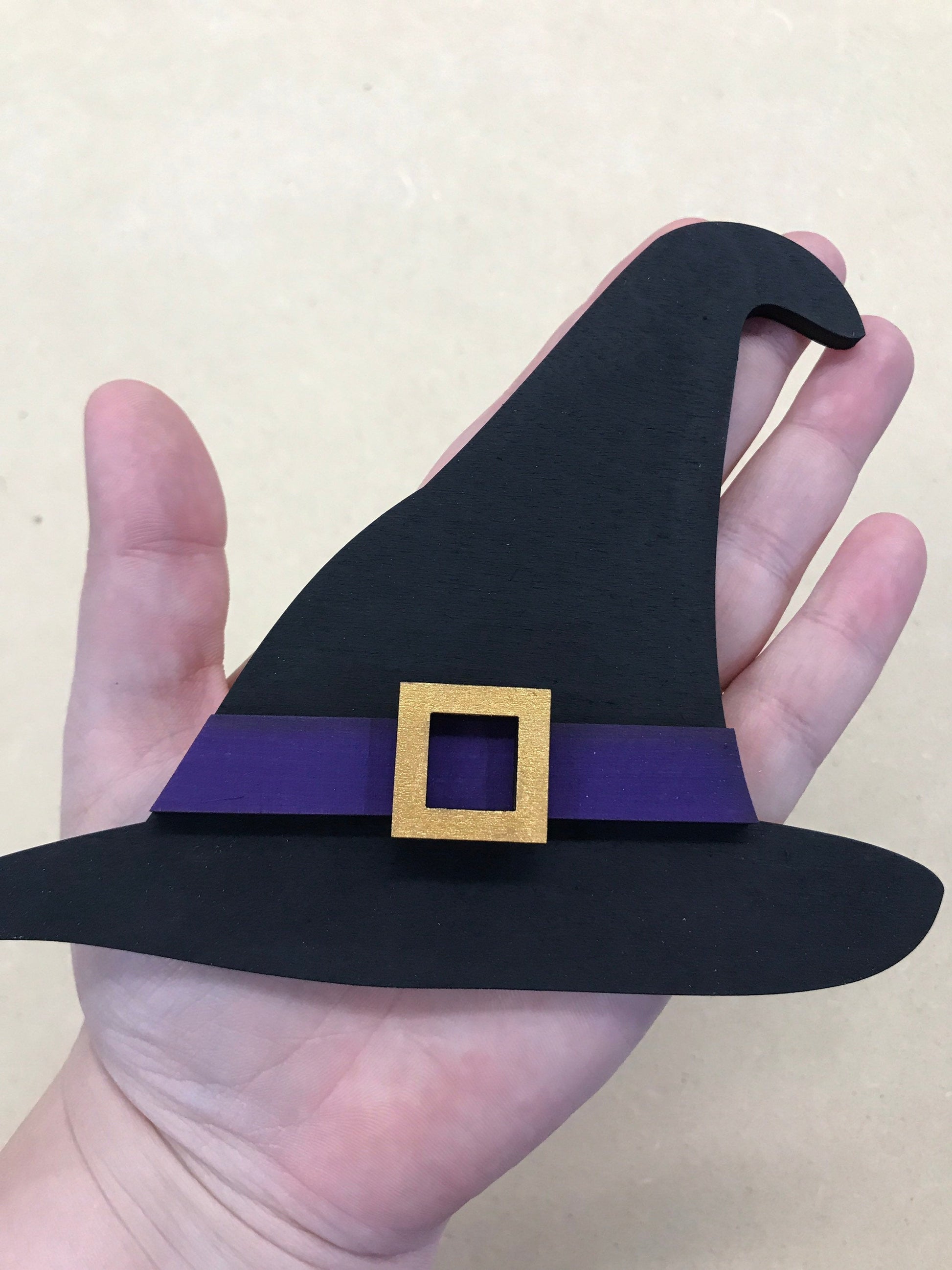 diy tiered tray mini sign wizard hat