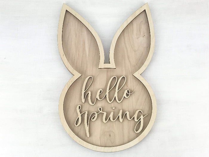 diy sign making supplies - diy easter home decor project 