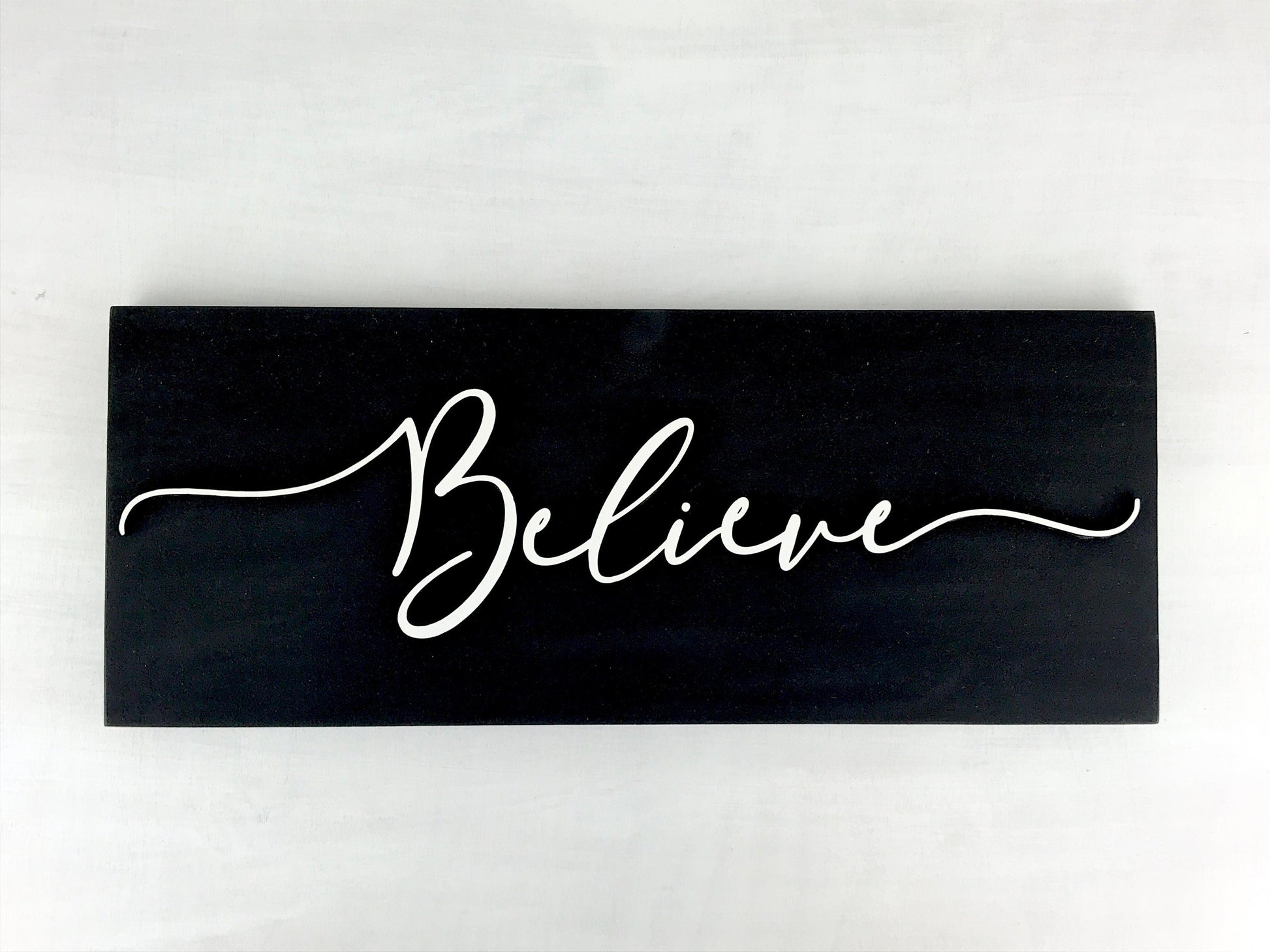 Believe Sign Christmas Home Decor Holiday Signs Celebrating Together