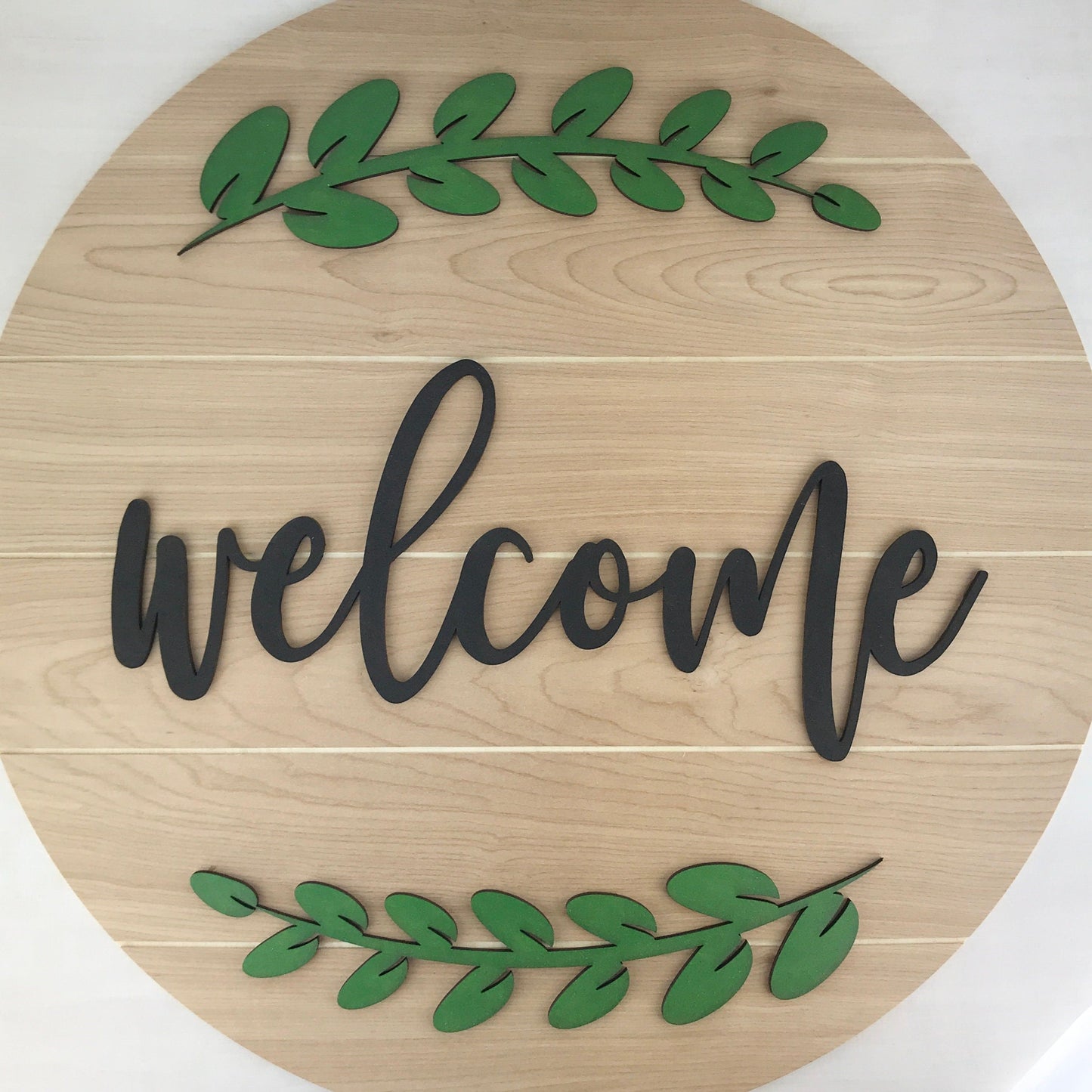 3D Welcome SIgn