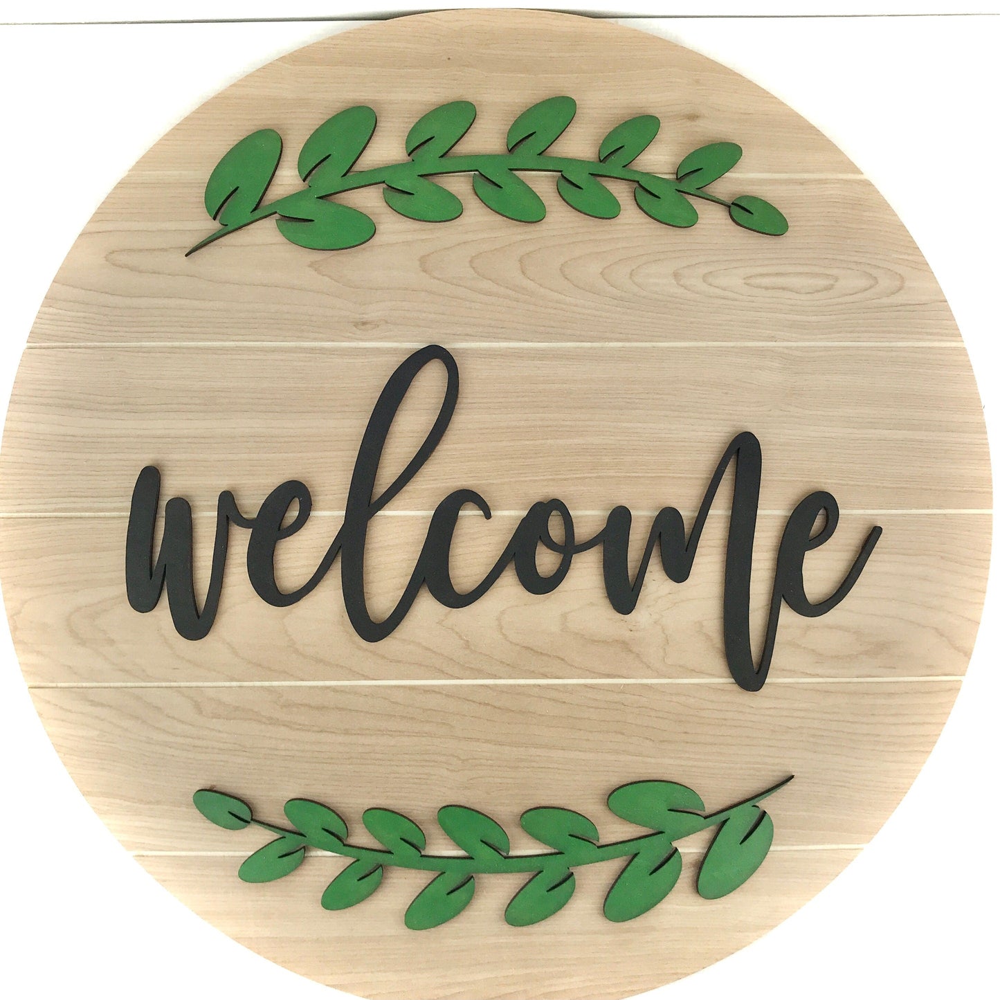 3D Welcome SIgn