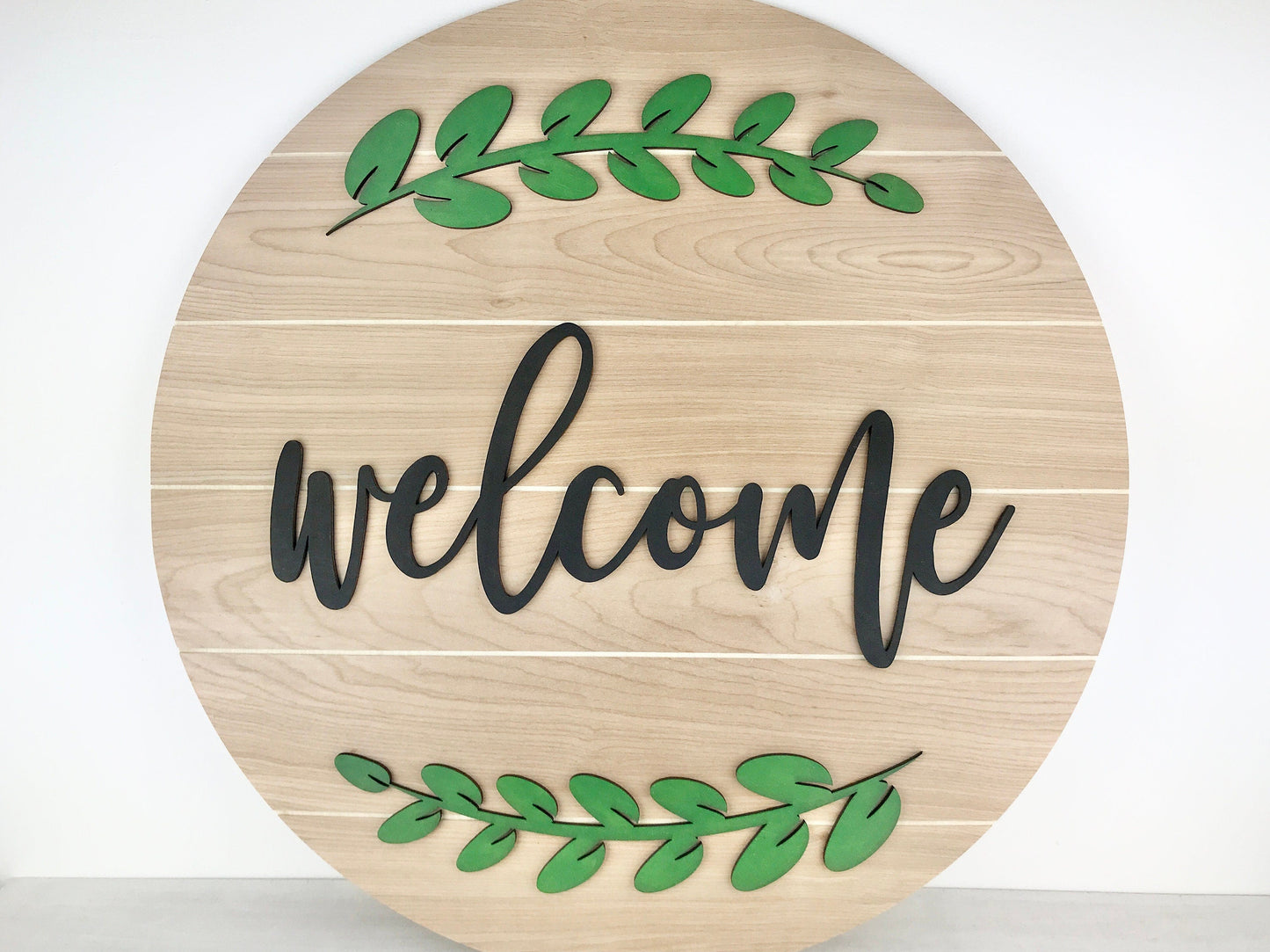 3D Welcome SIgn