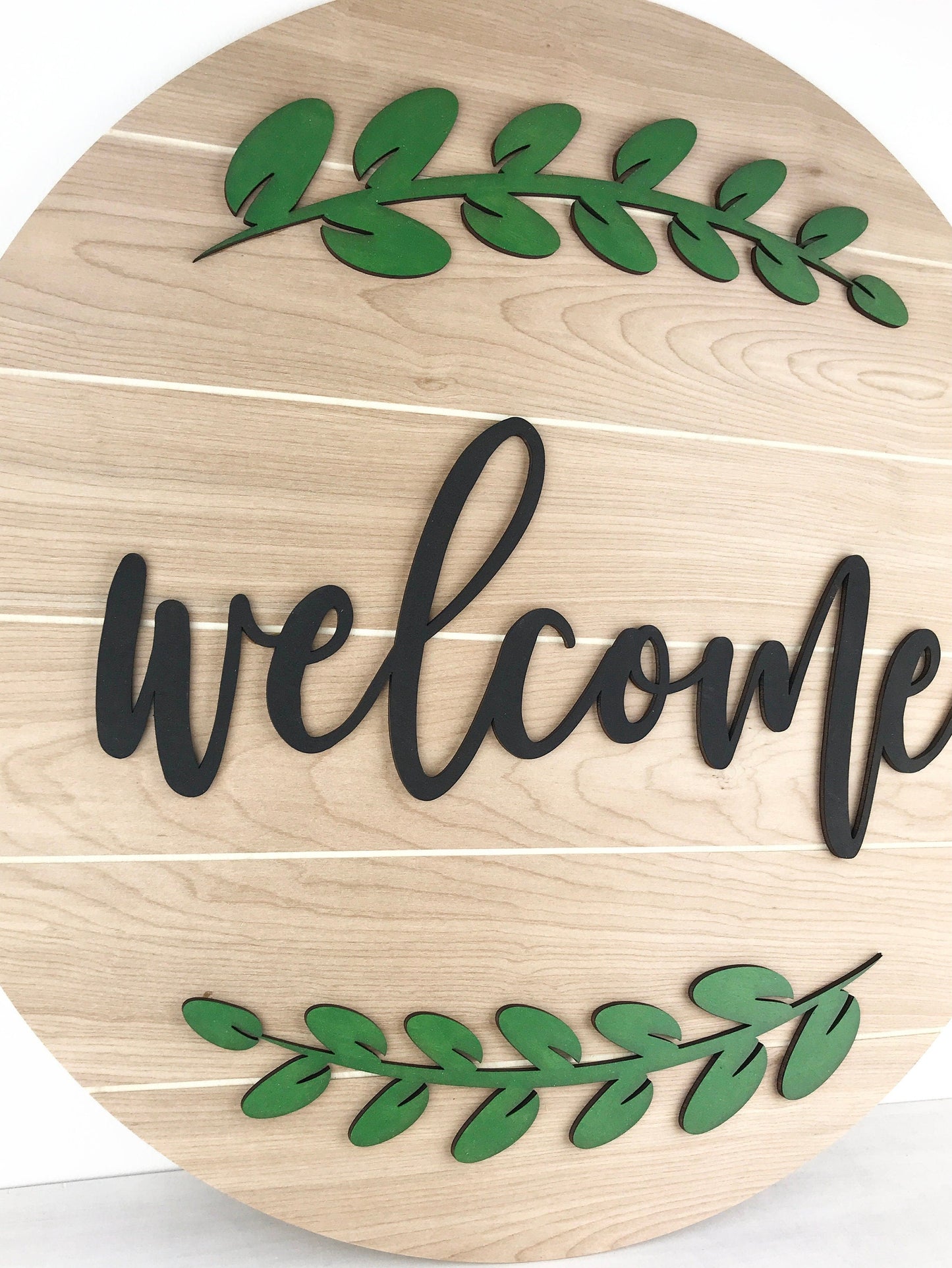 3D Welcome SIgn
