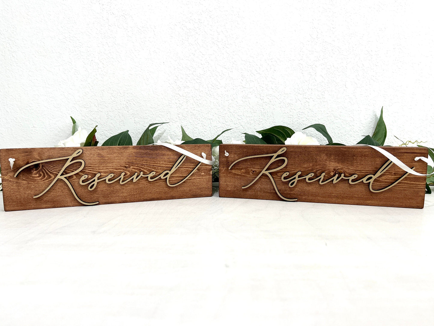 calligraph font reserved signs - Woodbott