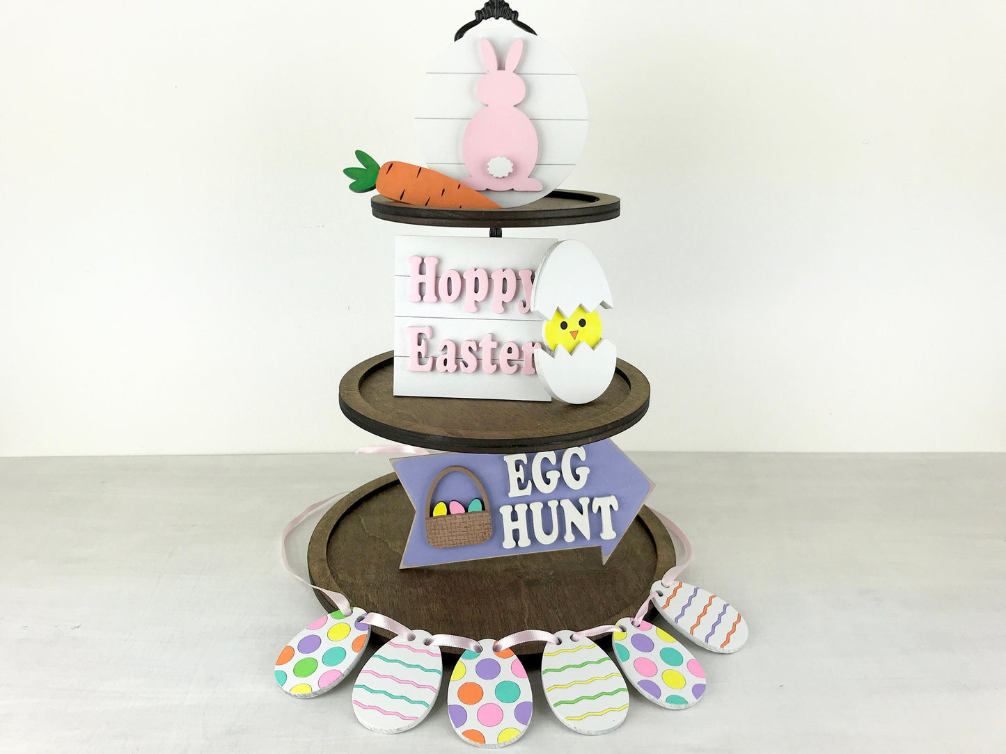 DIY easter tiered tray mini sign paint kit - holiday tiered tray