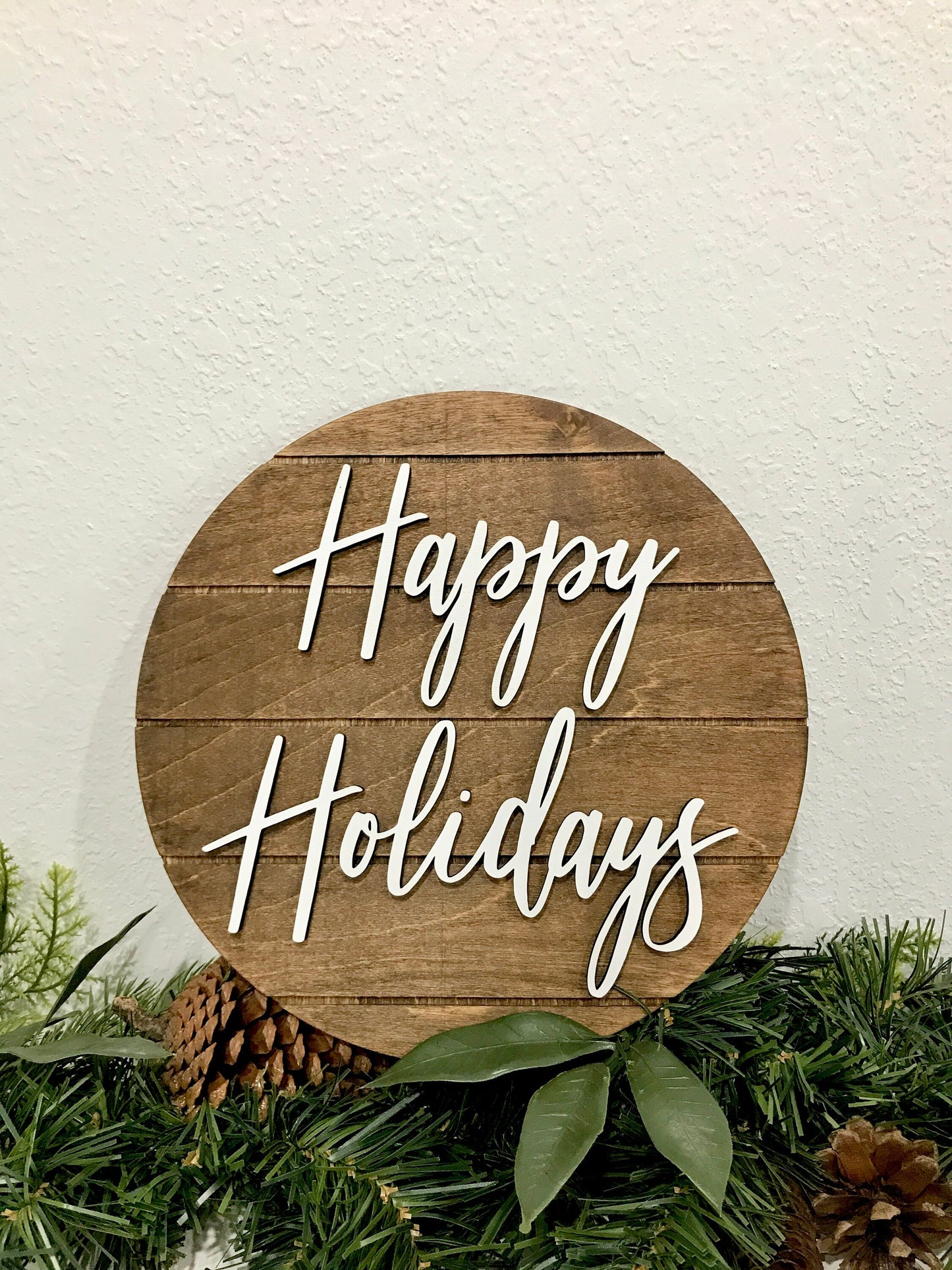 Merry Christmas sign, Christmas decorations, 3D holiday decor, shiplap wood signs, living room wooden sign wall hanging, rustic mantel decor