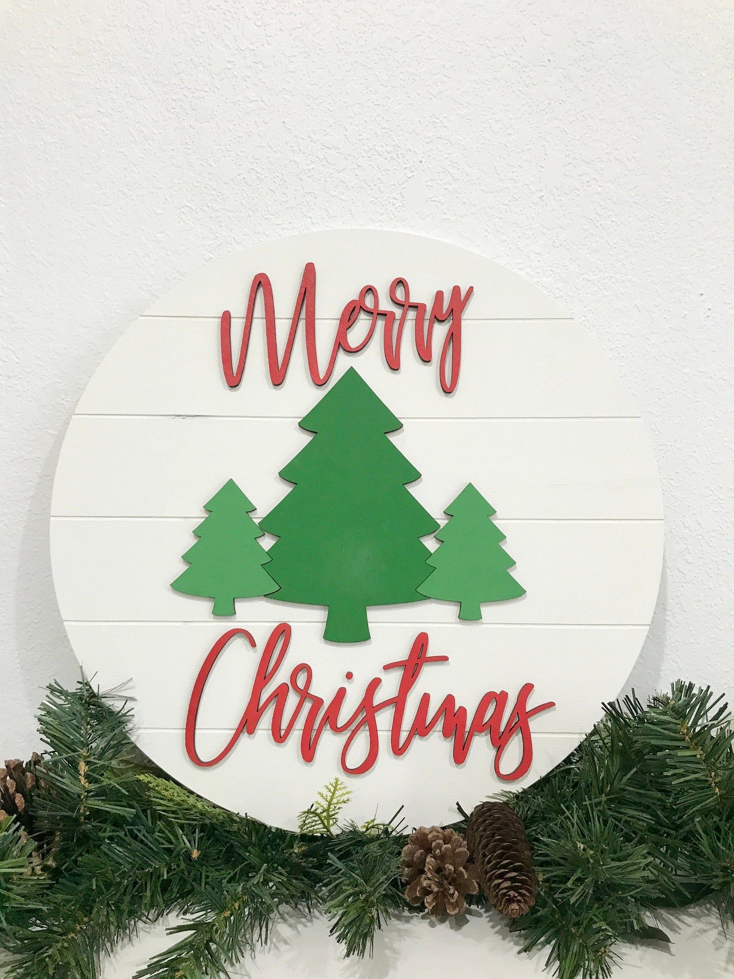 Merry Christmas sign, Christmas decorations, 3D holiday decor, shiplap wood signs, living room wooden sign wall hanging, tree mantel decor