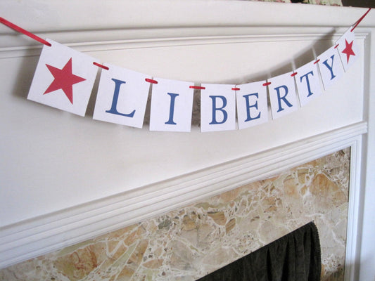 Liberty Banner - Stars