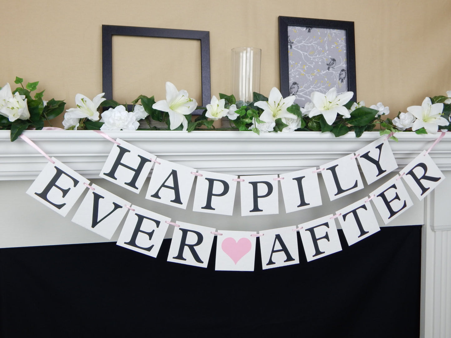 Happily Ever After Wedding Banner - Celebrating Together