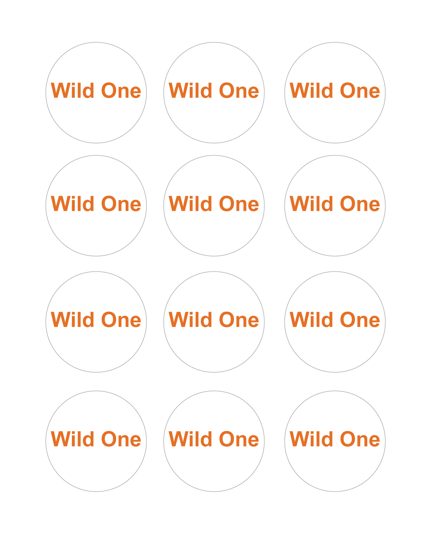 DIY wild one cupcake toppers - Celebrating Together