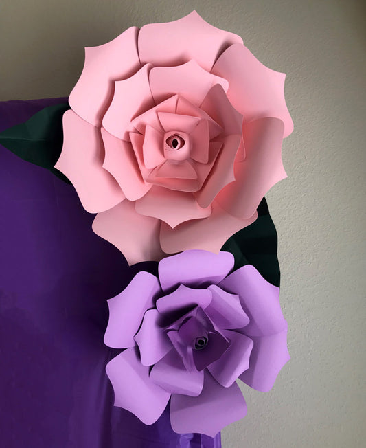 Giant paper flower SVG files - Celebrating Together