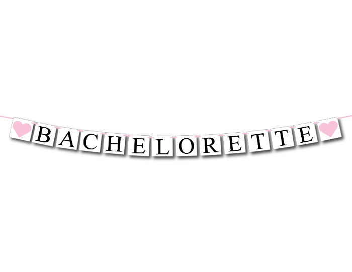 diy bachelorette banner - Celebrating Together