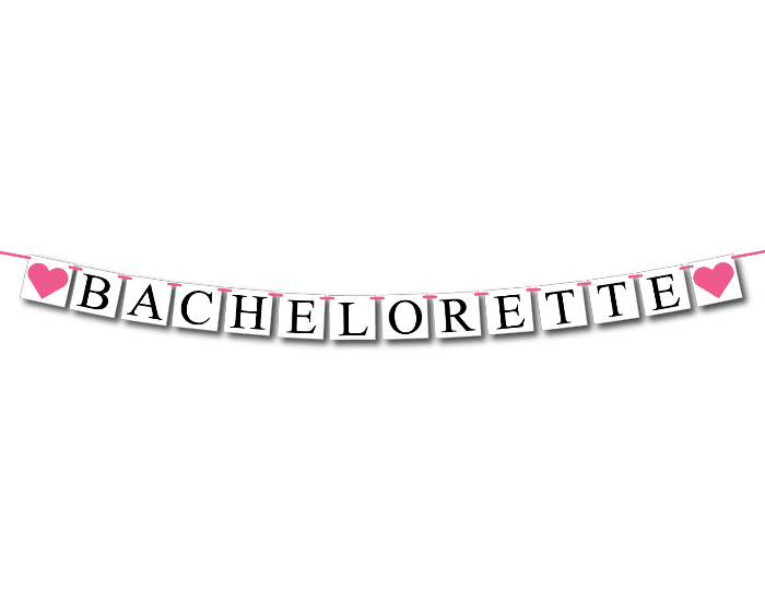 printable bachelorette party banner - Celebrating Together