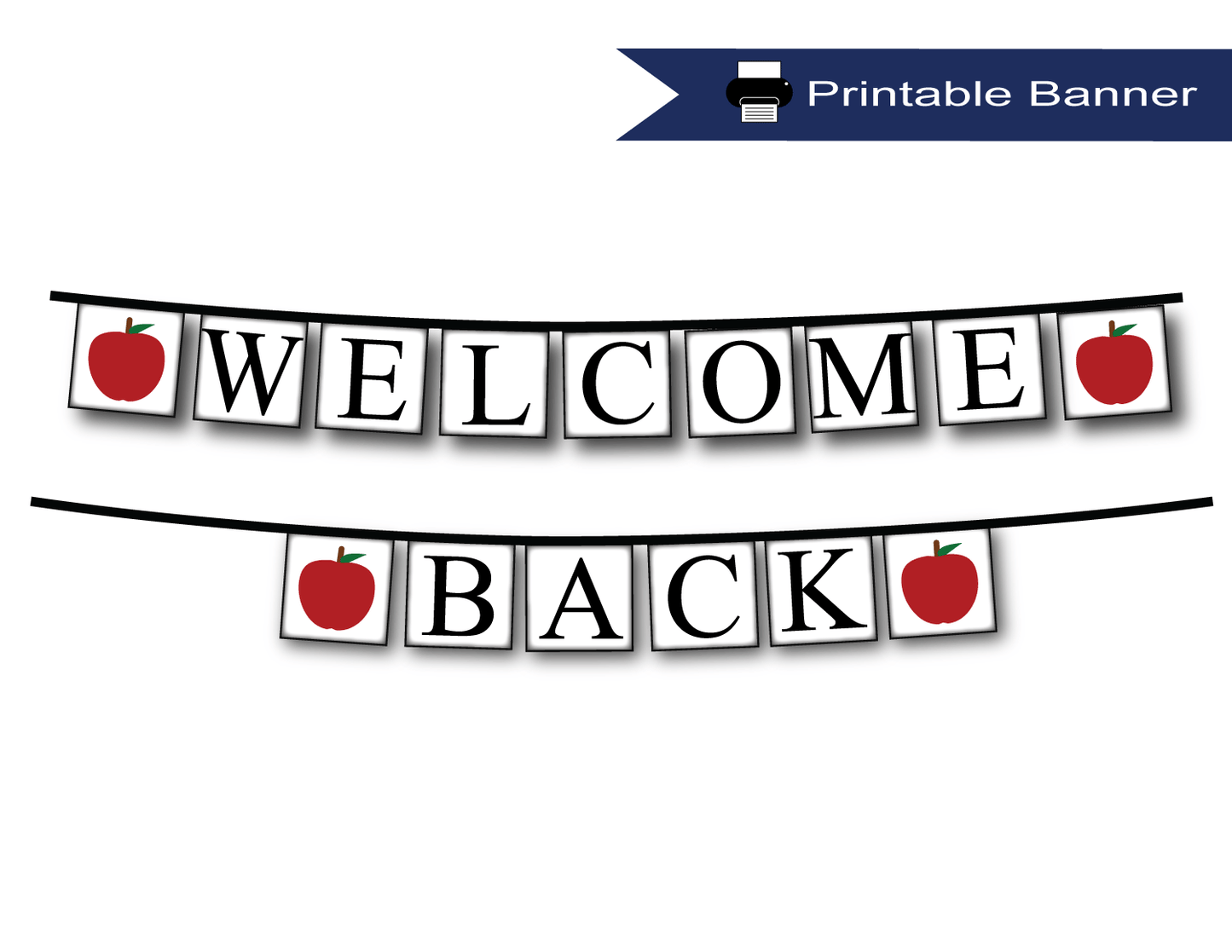 Welcome back banner for classroom decorations - Celebrating Together